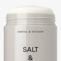 SALT & STONE Natural Deodorant - Santal | Extra Strength Natural Deodorant for Women & Men | Aluminum Free with Probiotics, Seaweed Extracts &