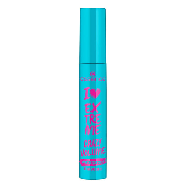 essence | I Love Extreme Crazy Volume Waterproof Mascara | Volumizing & Longlasting for Dramatic Lashes | Vegan & Cruelty Free | Free From
