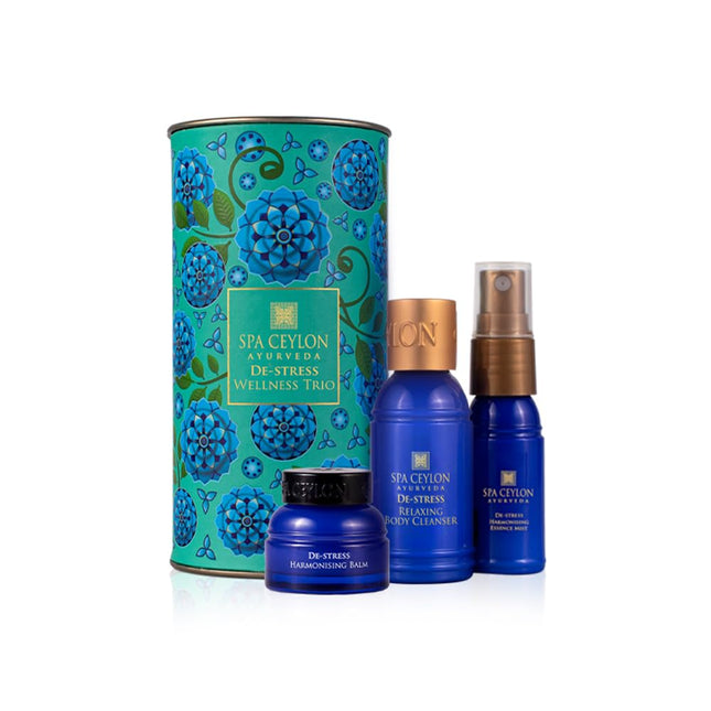 SPA CEYLON Peace Wellness Trio Set | Spa Essentials | Body Care | Ayurvedic | Na
