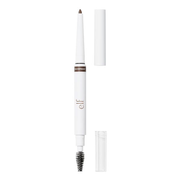 e.l.f. Instant Lift Waterproof Eyebrow Pencil, Dual-Ended with Precision Tip & Spoolie, Smudge-Resistant Formula for Natural, Long-Lasting Brows,