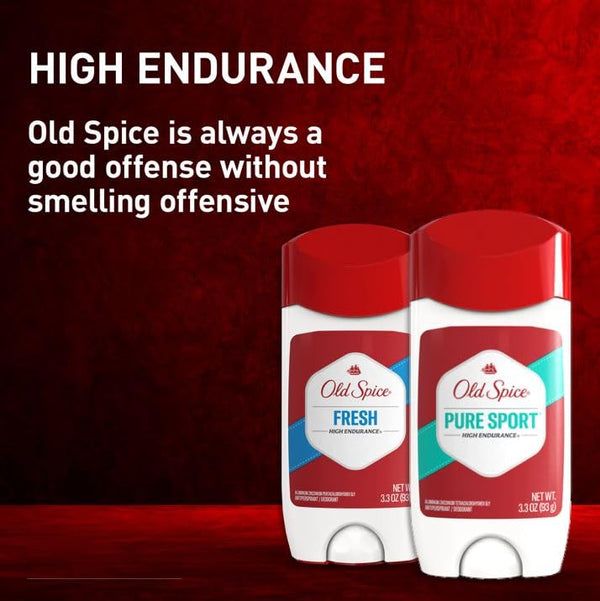 Old Spice Antiperspirant Deodorant for Men, Pure Sport, 3.0 oz Pack of 3 3 Ounce (Pack of 2)
