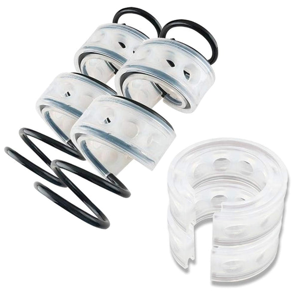 2Pcs Universal Car Coil Spring Buffer Shock Absorber Bumper Suspension Cushion for Vibration Dampening Noise Reduction Boosts Driving Comfort Kit