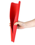 QWORK Flexible Draining Oil Funnel, Reusable Foldable Oil Free Guide Tool Draining Funnel for Trucks, Motorcycles, Automobiles, 14.57X6.7Inch, 2