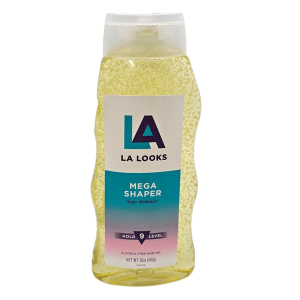 L.A. Looks Mega Shaper Hair Gel - Hold 9 Level - 20 Oz (567g) Parfum 20 Ounce (Pack of 1)