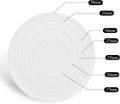 Utron 60P Clear Plastic Coin Capsules, Dollar Coin Holder, 40mm Silver Coin Storage for Collectors, Morgan Silver Dollar Coin Holders with