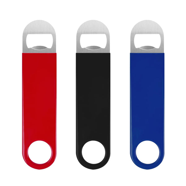 KTOJOY 3 Pack Bottle Openers,Beer Bottle Openers, Speed Openers, Stainless Steel Flat Bottle Opener with Exquisite Packaging, for Kitchen, Bar or