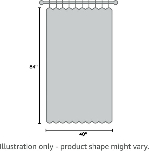 Sun Zero Easton Energy Saving Blackout Grommet Curtain Panel, 40" x 84", Sage Green 1 Sage Green 40"W x 84"L (Pack of 1)