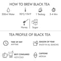 Octavius Assorted Black Tea Sampler Pack | Darjeeling/Classic Assam/Indian Masala | 3 Flavors in 25 Tea Bags | Pack of 1 | Mothers Day Tea Gift Box