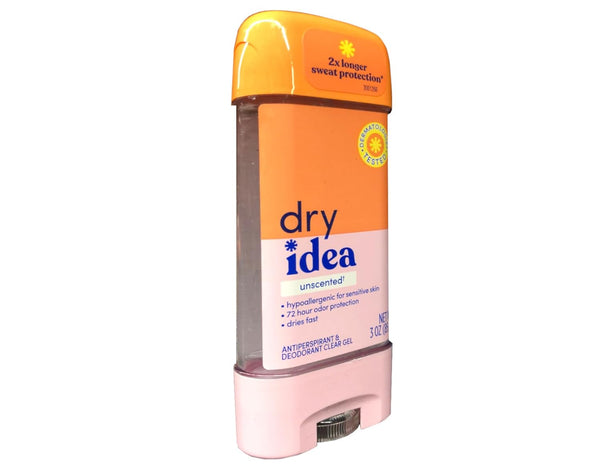 Dry Idea Advanced Dry Powder Fresh Gel 3 Ounces (Pack of 2) Powder Fresh 3 Ounce (Pack of 2)