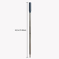 Monteverde Ballpoint Refill to Fit Cross Pens, Medium, Blue/Black, 2 Pack Blue/Black 2 Count (Pack of 1)