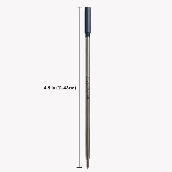 Monteverde Ballpoint Refill to Fit Cross Pens, Medium, Blue/Black, 2 Pack Blue/Black 2 Count (Pack of 1)
