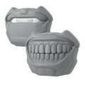 for AirPods 4 Case, Cool Teeth Design AirPods 4 Cover, Cute Funny Shockproof Protective Silicone Cases for Men Boys（Gray） AirPods 4 Case Gray