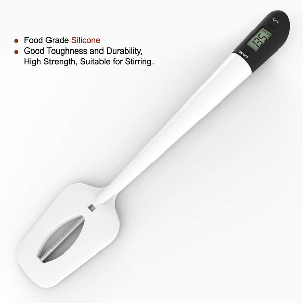 Efeng Digital Meat Thermometer Candy Thermometer Spatula Thermometerwith Pot Clip & 9" Probe â Fast Instant Read Digital Food Thermometer for