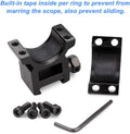 Scope Rings, Rifle Scope Mount High Profile Scope Mounts for Picatinny Rail (1 Inch, Set of 2)