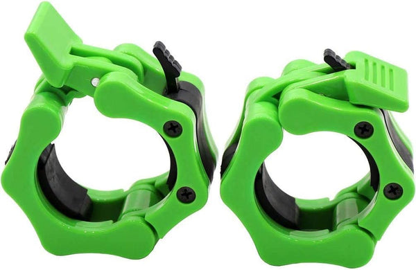 Barbell Clamps 2 inch, Heavy Duty Exercise Collars 2" Quick Release Pair of Locking Pro Olympic Weight Bar Plate Locks Collar Clips for Workout