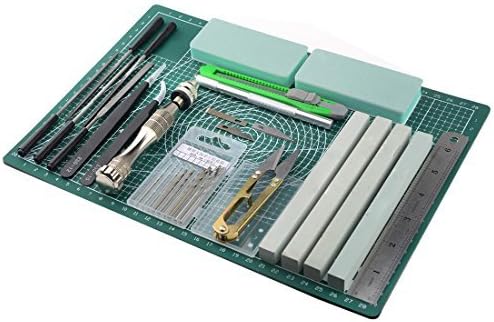 Professional 25 PCS Model Tools Kit Modeler Basic Tools Craft Set Hobby Building Tools Kit for Gundam Car Model Building Repairing and Fixing (E)