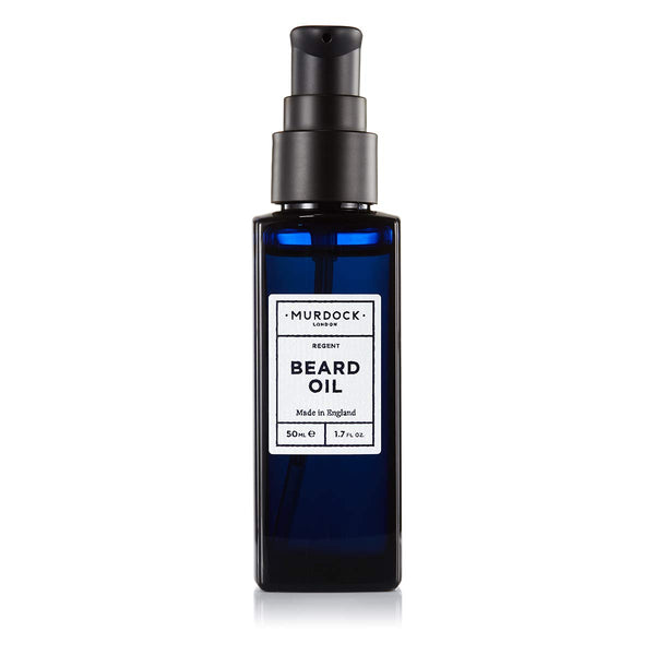 Murdock London Beard Oil for Men - Natural Scent Beard Oil for Healthy Growth & Nourishment - Provides Glossy Finish - 50 Ml