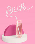 Xo, Fetti Bachelorette Party XL White Bride Straw | Bridal Shower Party Decorations | Bride to Be Gift