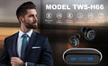 YIPUT Wireless Earbuds Bluetooth 5.3 Headphones 200 Hours Playtime with 2000Mah Charg Case,In Ear Headest Ip7Waterproof Noise Cancelling Built-In