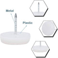 150 Pcs Plastic Furniture Chair Table Leg Feet Protector Pad Glide Nail for Chairs, Stools, Tables. Protect The Floor Smooth and Wood Furniture