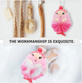 2Pcs Kids Bath Poufs Soft Cartoon Body Scrubber Foaming Shower Loofah for Toddler Bath Accessories 6.29X3.74X1.57In 1 Count (Pack of 1)