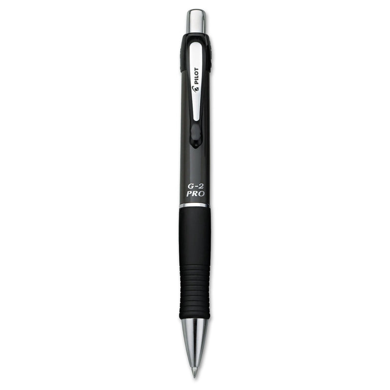 Pilot, G2 Premium Gel Roller Pen, Fine Point 0.7 mm, Black Gray Barrel 1 Count (Pack of 1)
