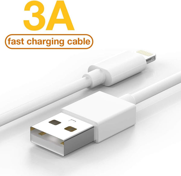 5 Pack(6FT)Original[Apple MFi Certified] iPhone Charger,Lightning Cable Fast Charging Cord iPhone Charger Cable USB Cable Compatible iPhone