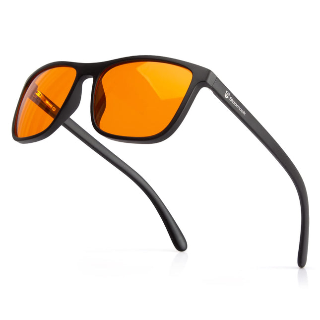 Bloomoak-99% Blue Green Light Blocking Glasses - Gaming Glasses - anti Glare - a