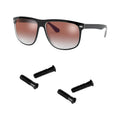 Replacement Screws for ray ban RB4147 BR4184 RB4190 RB4175 Sunglasses Repair Kit (Set of 4),Screwdriver (Black)