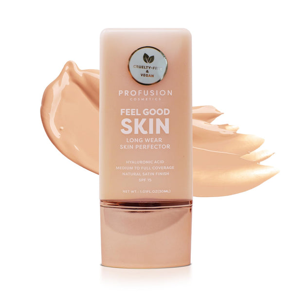 Profusion Cosmetics Lightweight Liquid Foundation for a Flawless and Elegant Radiance, Breathable Makeup for Improves Uneven Skin Tone,