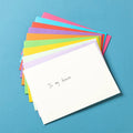 100 Pack A2 Colorful Invitation Envelopes Self-Adhesive, 4.37 x 5.75 Inches | For Wedding & Party Invitations, For Greeting Cards & Announcements,