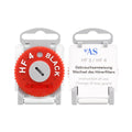 HF4 Pro Wax Guards Hearing Aids Wax Filters Earwax Traps (Red&BLue)