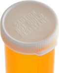 Juvale 6 Dram Empty Pill Bottles with Caps - Durable Plastic Vials - Easy-Open Caps for Travel Pill Bottles - Versatile Medicine Containers for