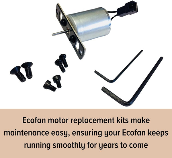 Ecofan Replacement Motor Kit, MRKCA01, for Models 812AM, 810CA, 812CA, Extend the Life of Your Ecofan with Easy DIY Maintenance