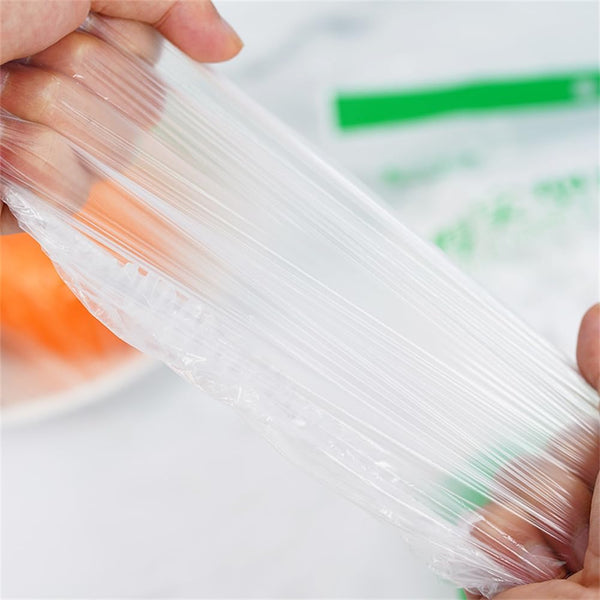 Fresh Keeping Bags, 100pcs Food Covers, Reusable Elastic Food Storage Covers, Plastic Sealing Elastic Stretch Adjustable Bowl Lids, Universal