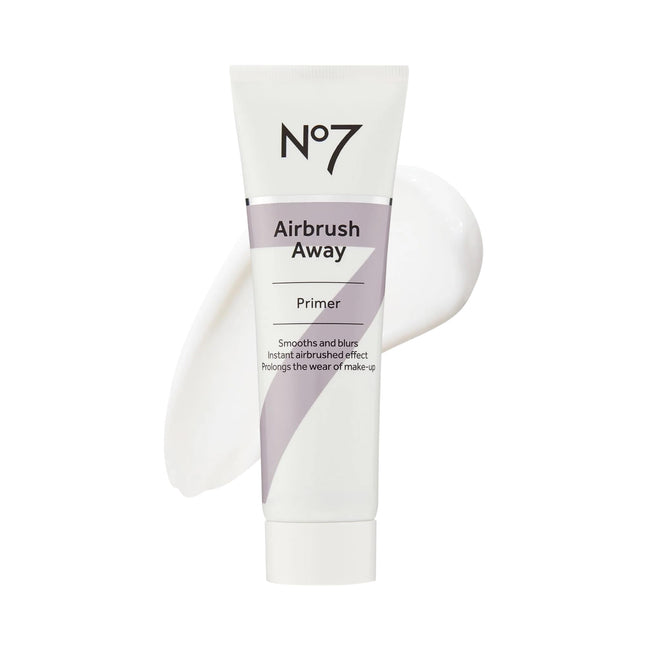 No7 Airbrush Away Face Primer - Hydrating Makeup Primer with Hyaluronic Acid - H