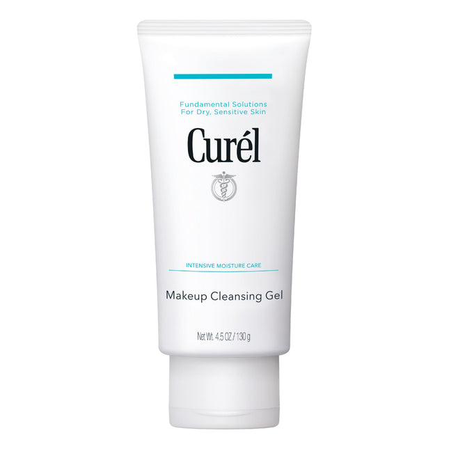 Curel Japanese Skin Care Makeup Cleansing Gel, Waterproof Eye Makeup Remover and