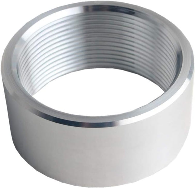 DEWHEL 2 Inch NPT Female Thread Aluminum Weld on Pipe Fitting Bung