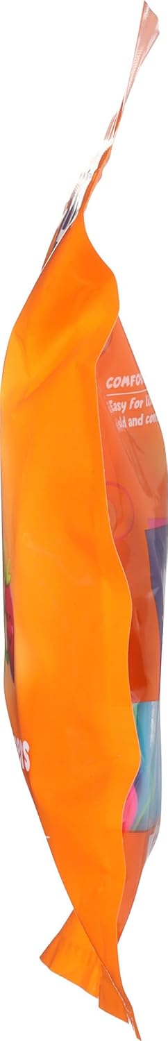 DenTek Fun Flossers – Kids Floss Picks with Wild Fruit Flavor, 90 Count Wild Fruit 90 Count (Pack of 1)