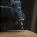 Dremel 107 Rotary Tool Accessory Engraving Bit- Perfect for Wood, Plastic, Linoleum, and Soft Metal Cutter, 1/8" Shank 2-Piece 3/32" Ball