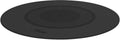 Turntable Platter Mat Black Rubber Silicone Design for Universal to All LP Vinyl Record Players