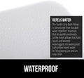 GORILLA GRIP Bath Pillow for Tub, Strong Suction Cups, Luxury Bathtub Pillows, Headrest Neck and Back Support, Relaxing Hot Tub and Home Spa