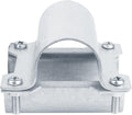 10 Pack 1-3/8" Greenhouse Cross Grid Connector, Chain Link Fence Pipe Clamp | For Purlin to Arch Trellis
