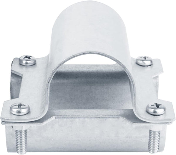 10 Pack 1-3/8" Greenhouse Cross Grid Connector, Chain Link Fence Pipe Clamp | For Purlin to Arch Trellis