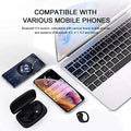 T16 Wireless Earbuds, Bluetooth Bluetooth Headphones 48Hrs Long Battery Life with LED Power Display In-Ear Earhooks Headphone Stereo Wireless