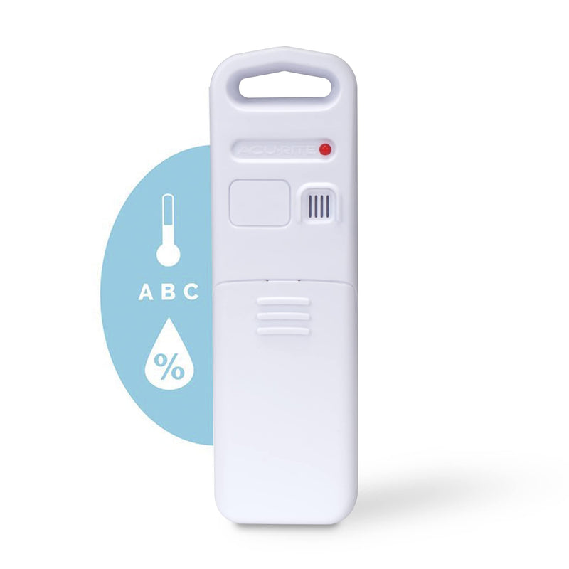 AcuRite Wireless Indoor Outdoor Temperature and Humidity Sensor with A-B-C Switch (06002M / 592TXR) (Pack of 1)
