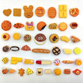 Miniature Food Drink Bottles Pretend Play Kitchen Game Party Toys (10 Bottles + 10 Foods（Random）)