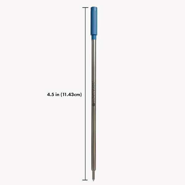 Monteverde Ballpoint Refill to Fit Cross Pens, Medium, Blue, 2 Pack | Smooth, reliable ballpoint refill made for everyday writing, forms, notes,