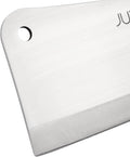 Juvale Meat Cleaver - 8-Inch Stainless Steel Blade, Wood Handle - Heavy-Duty Butcher Knife & Bone Cleaver for Beef Brisket, Meat Cutting &