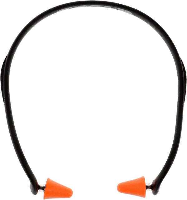 Walker's Pro-Tek Earplug Band 25dB NRR Passive Hearing Protection Shooting Hunting Soft Adaptable Foam Plugs w/Comfortable Neckband, Extra Pair of